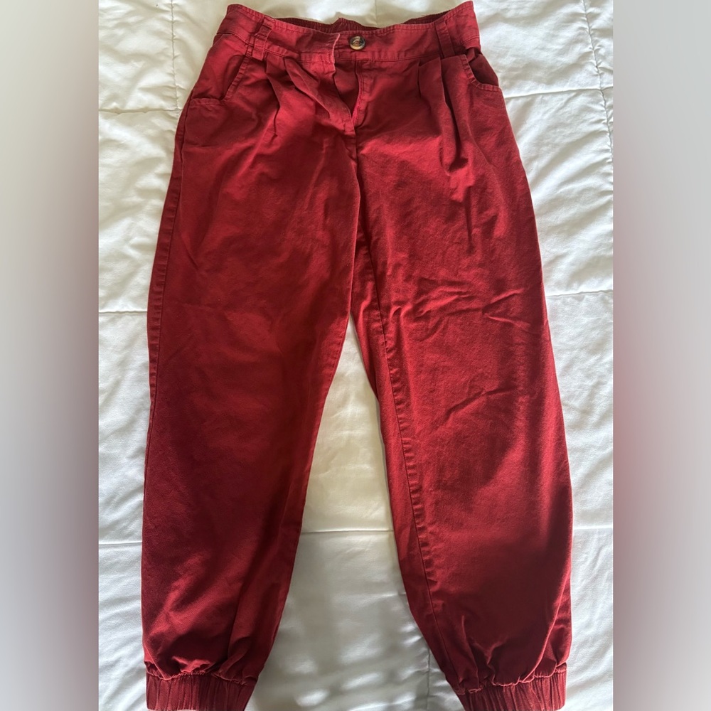 Stylish Red Pants
